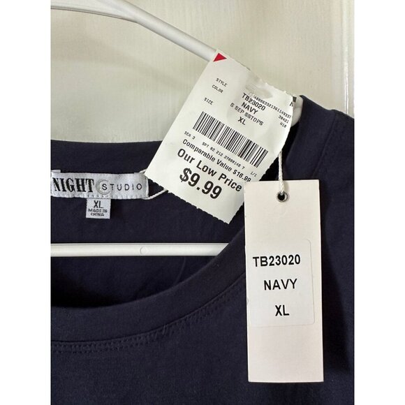 Night Studio women’s size x-large SHINE t-shirt new - Picture 4 of 5